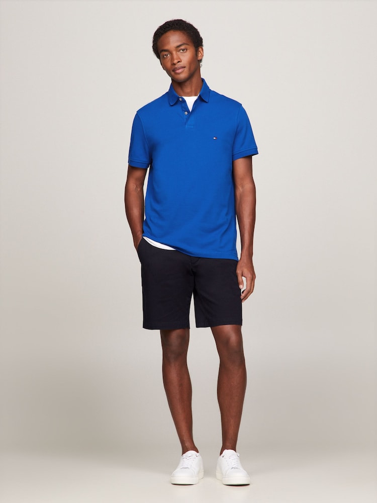 Kobaltblau - Tommy Hilfiger 1985 Polo-Shirt in Regular Fit - Bild 1 von 4