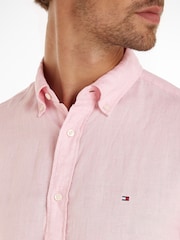 Tommy Hilfiger Linen Pigment Dyed Shirt - Image 3 of 6