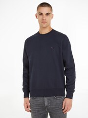 Tommy Hilfiger Navy Blue 1985 Crew Neck Sweater - Image 1 of 5