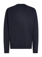 Tommy Hilfiger Navy Blue 1985 Crew Neck Sweater - Image 5 of 5