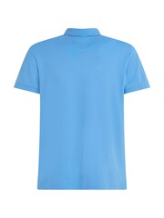 Tommy Hilfiger Sky Blue 1985 Regular Fit Polo Shirt - Image 5 of 6