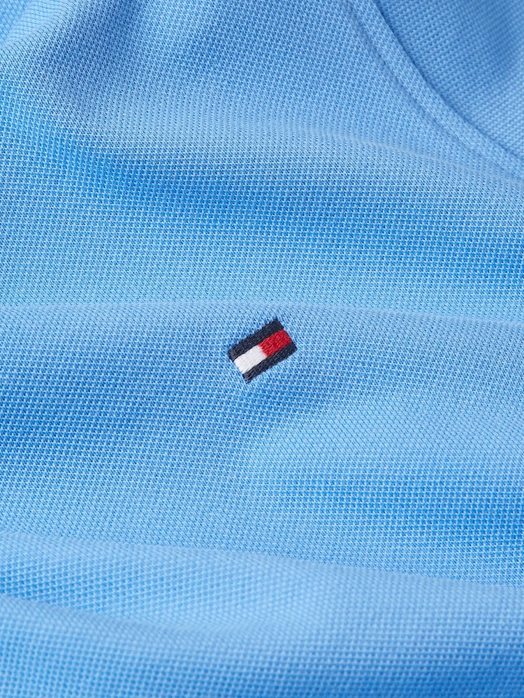 Tommy Hilfiger Sky Blue 1985 Regular Fit Polo Shirt - Image 6 of 6