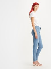 Levi's® Blue 720 Hirise Super Skinny Jeans - Image 4 of 9