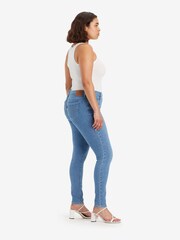 Levi's® Blue 720 Hirise Super Skinny Jeans - Image 8 of 9