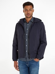 Tommy Hilfiger Blue Portland Hooded Jacket - Image 1 of 5