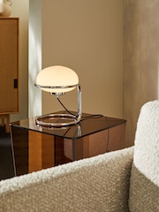 MADE.COM Chrome Piper Table Lamp - Image 1 of 4