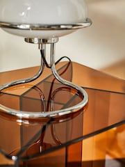 MADE.COM Chrome Piper Table Lamp - Image 3 of 4