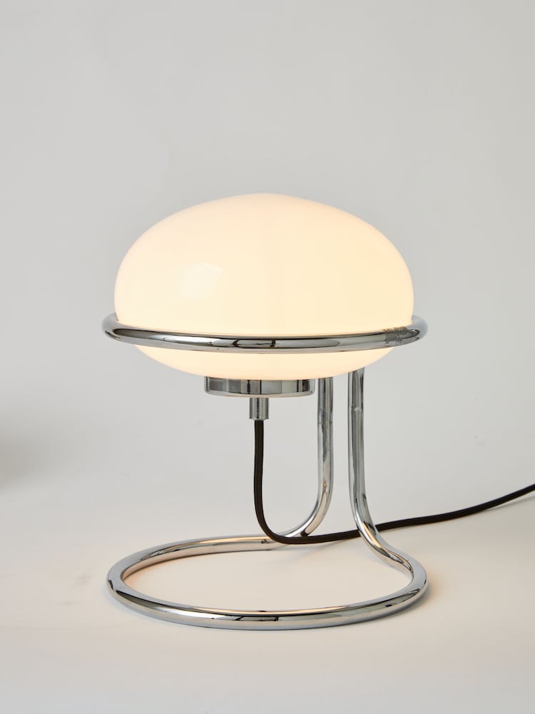 MADE.COM Chrome Piper Table Lamp - Image 3 of 3