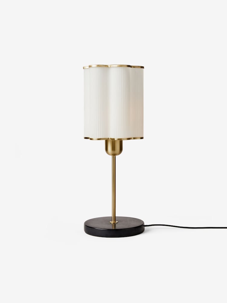 MADE.COM Brass Stella Table Lamp - Image 2 of 4
