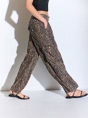 Animal 100% Cotton Adjustable Waist Cargo Trousers - Image 2 of 6