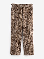Animal 100% Cotton Adjustable Waist Cargo Trousers - Image 5 of 6