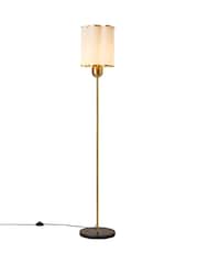 MADE.COM Brass Stella Floor Lamp - Image 3 of 4