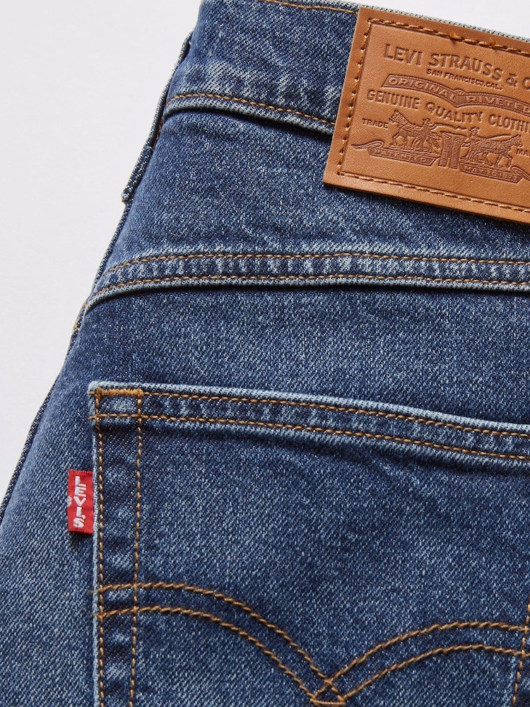 Niebieski - Levi's® 80S Mom 100% Cotton Jeans - Image 7 of 8