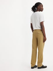 Levi's® Brown XX Chino Authentic Strt Tan 100% Cotton Trousers - Image 2 of 7