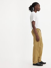 Levi's® Brown XX Chino Authentic Strt Tan 100% Cotton Trousers - Image 3 of 7