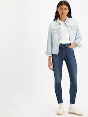 Levi's® Blue Retro High Skinny Jeans - Image 1 of 7