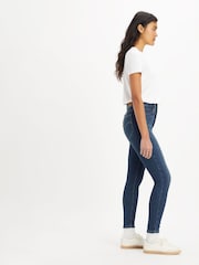Levi's® Blue Retro High Skinny Jeans - Image 4 of 7