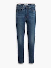 Levi's® Blue Retro High Skinny Jeans - Image 6 of 7