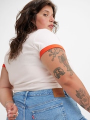 Синий - Укороченные джинсы Levi's® 501® - Изображение 5 из 6