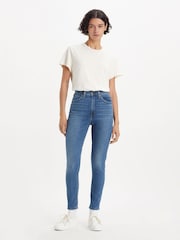 Levi's® Blue Retro High Skinny Jeans - Image 1 of 7