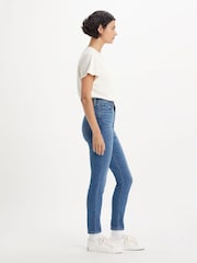 Levi's® Blue Retro High Skinny Jeans - Image 3 of 7