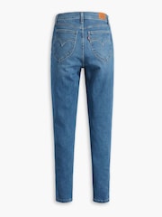 Levi's® Blue Retro High Skinny Jeans - Image 7 of 7