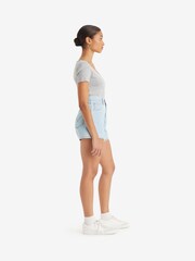Levi's® Blue High Waisted Mom Shorts - Image 3 of 5