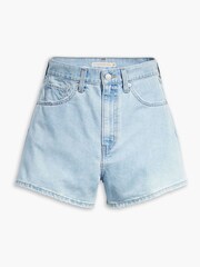 Levi's® Blue High Waisted Mom Shorts - Image 4 of 5