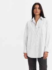 Levi's® White 100% Cotton Nola Shirt - Image 1 of 6