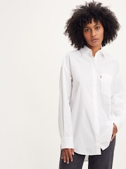 Levi's® White 100% Cotton Nola Shirt - Image 4 of 6