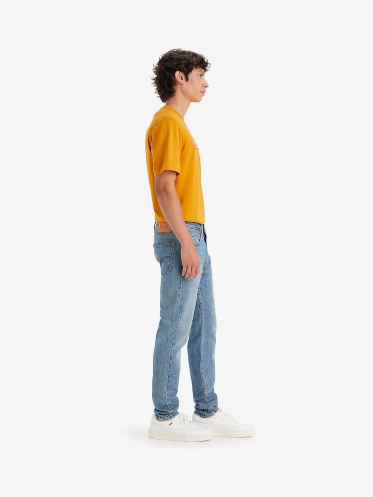 Levi's® Blue 515 Slim Fit Straight Jeans - Image 3 of 5