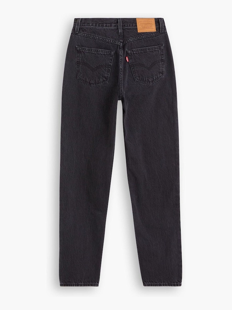 Levi's® Black 80S Mom 100% Cotton Jeans - Image 6 of 6