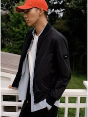 Tommy Hilfiger Blue Portland Bomber Jacket - Image 1 of 5