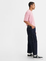 Levi's® Blue Skate Crop Carpenter 100% Cotton Jeans - Image 4 of 6