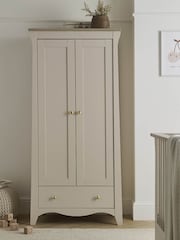 CuddleCo Cashmere Clara 2 Door Nursery Wardrobe - Image 1 of 5