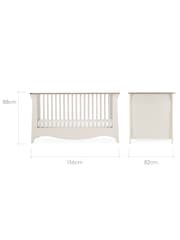 CuddleCo Cashmere Clara Cot Bed - Image 6 of 6