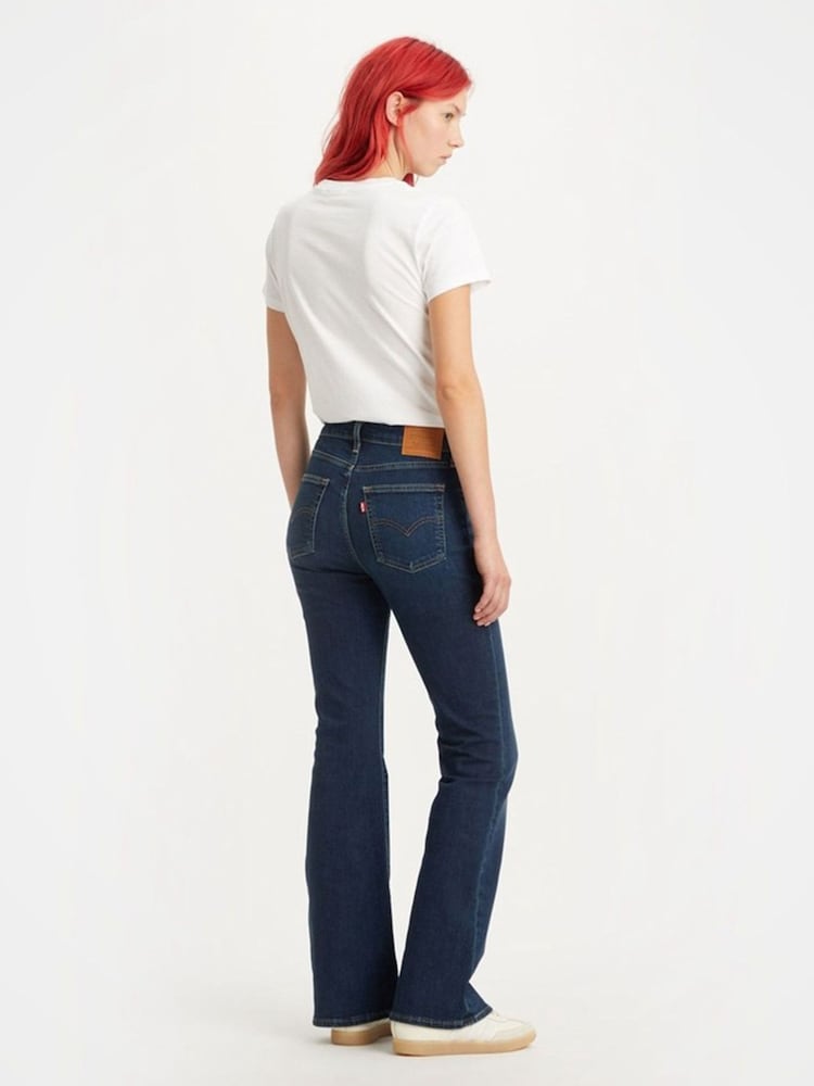 Levi's® Sky Blue 726™ High Rise Yoked Flare Jeans - Image 2 of 2 Levi's® Sky Blue 726™ High Rise Yoked Flare Jeans - Image 2 of 2