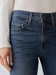 Azul cielo - Vaqueros acampanados de tiro alto con canesú 726™ de Levi's® - Imagen 4 de 4