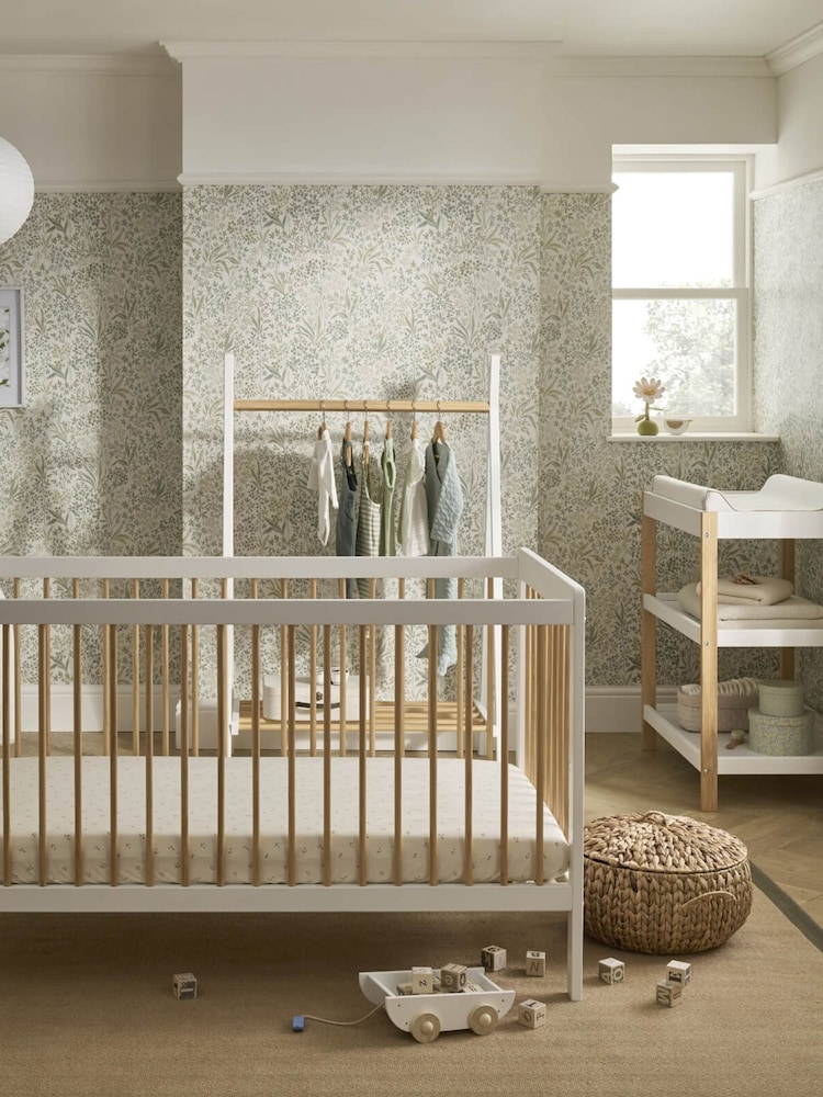 CuddleCo White Nola 2 Piece Nursery Furniture Set - Image 1 of 7