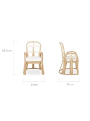 Cuddleco Natural Aria Wave Toddler Chair - Image 4 of 4