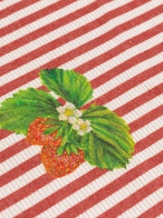 Wylder Candy Cane Strawberry Stripes 180x35cm Table Runner - Image 2 of 3