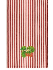 Wylder Candy Cane Strawberry Stripes 230x35cm Table Runner - Image 3 of 5