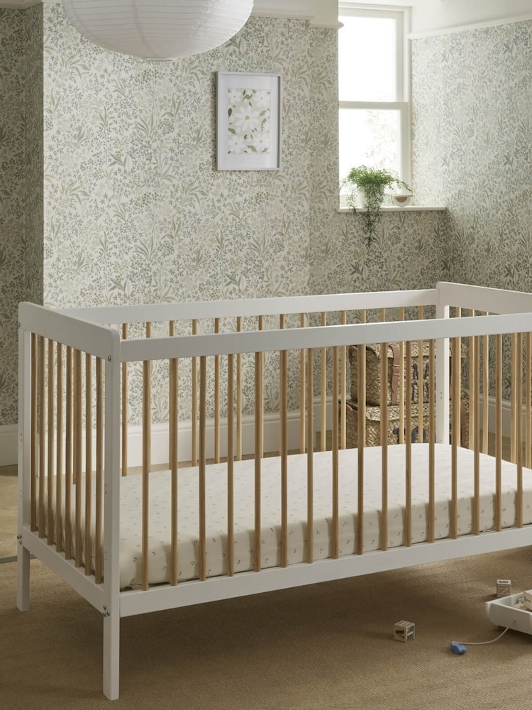 Cuddleco White Nola Cot Bed - Image 1 of 6