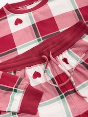 Red Check Cosy Long Sleeve Pyjamas - Image 11 of 12