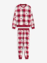 Red Check Cosy Long Sleeve Pyjamas - Image 7 of 12