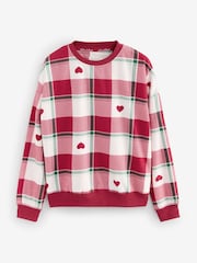 Red Check Cosy Long Sleeve Pyjamas - Image 8 of 12