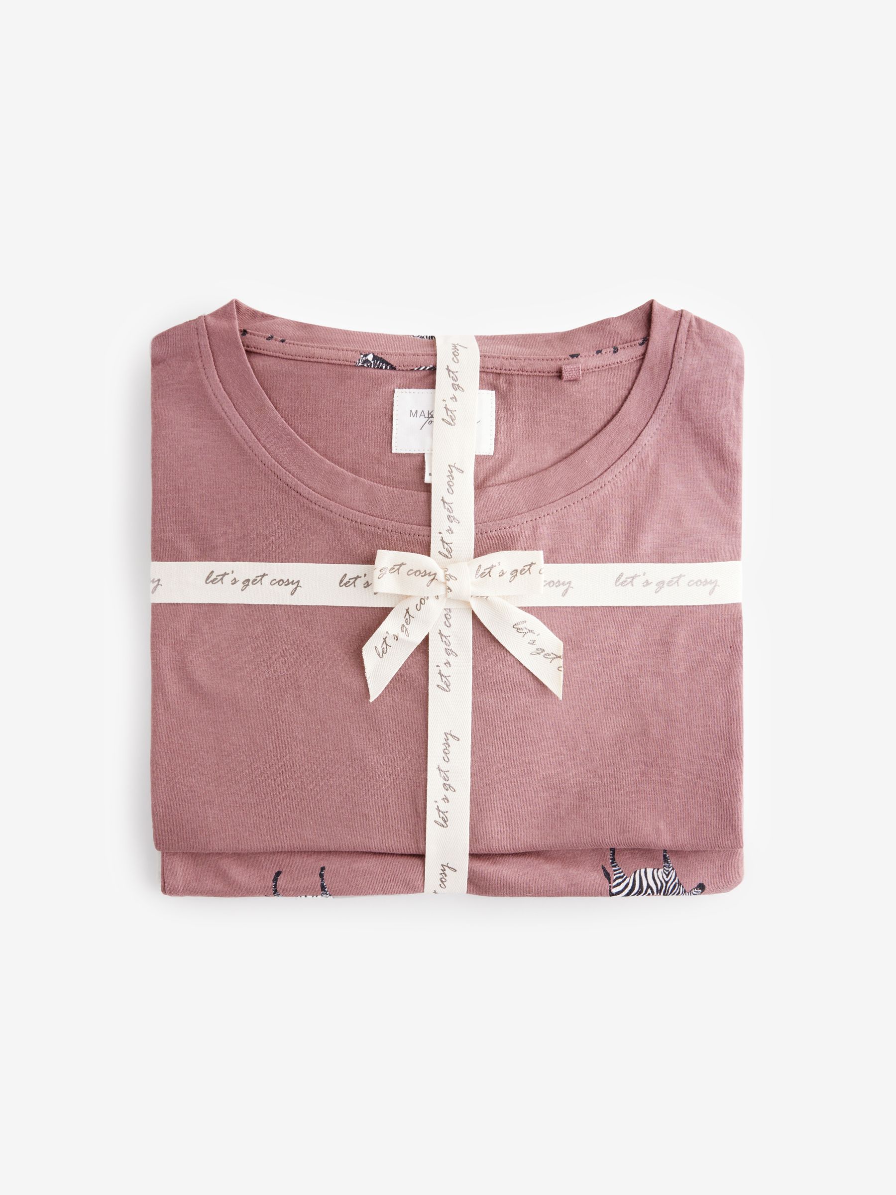 Buy Mauve Purple Zebra SPS PJ LS from Next Luxembourg