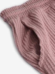 Pink Cosy Waffle Long Sleeve Pyjamas - Image 12 of 12