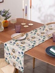 Wylder Nature Multicolour Wild Garden 230x35cm Table Runner - Image 2 of 5