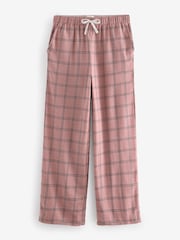 Pink Check Flannel Pyjama Bottoms - Image 5 of 8